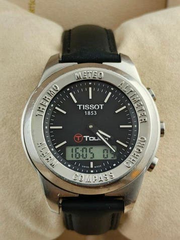 Tissot - T-Touch Classic Black Dial - Zonder minimumprijs -, Sieraden, Tassen en Uiterlijk, Horloges | Heren, Nieuw