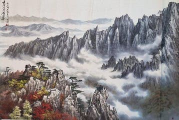 Autumn at Mount Kumgang - Inseon - Zuid-Korea (Zonder