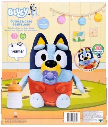 BLUEY - Verzorg &amp; Knuffel je pluchen Baby Bluey -, Ophalen of Verzenden, Nieuw