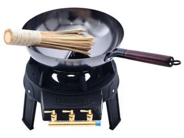 Veiling - Grill Guru Easy Asia complete outside burner kit m, Tuin en Terras, Nieuw