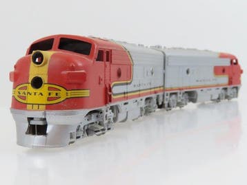 Athearn H0 - 3201/3001 - Diesellocomotief (2) - 2x EMD F7a, Hobby en Vrije tijd, Modeltreinen | H0, Nieuw