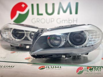 BMW 5 F10 F11 XENON KURVENLICHT KOPLAMP R L 7203251 7203252, Verzenden, Gebruikt, BMW