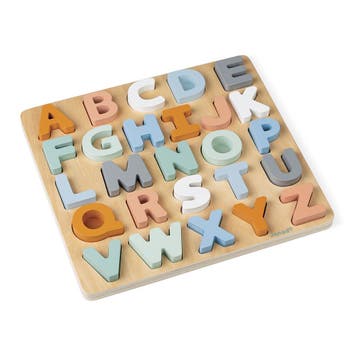 Janod houten alfabet puzzel Sweet C van €29,99 voor €26,99, Ophalen of Verzenden, Nieuw