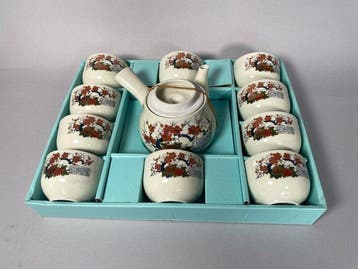Amatani - Amatani - Beker (11) - Tea Set - Zacht porcelein -