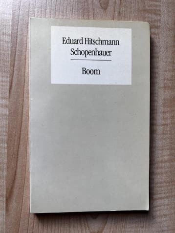 SCHOPENHAUER 9789060098707 Hitschmann, Boeken, Verzenden, Gelezen, Hitschmann