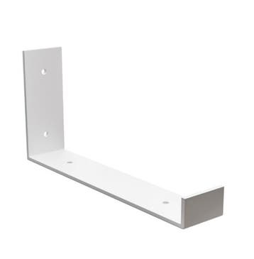 Plankdrager 103x260x40 mm wit staal, Verzenden, Nieuw