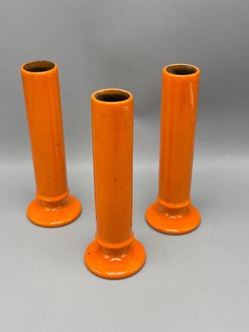Vaas - Keramiek - Drie mid century keramische vazen