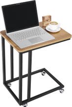 2dekans | ODADDY® Bijzettafel - 50 x 35 x 55 cm - mangohout, Ophalen of Verzenden, Zo goed als nieuw