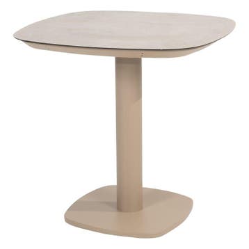 Taste 4SO Manolo eettafel latte met geprint keramiek, Tuin en Terras, Nieuw