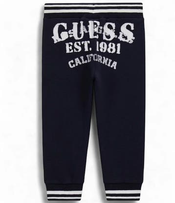 Guess jongens en baby joggingsbroek donker blauw - 110 (4-5, Ophalen of Verzenden, Nieuw