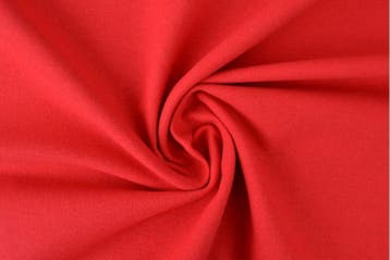 10 meter molton stof - Rood, 120 cm of meer, Ophalen of Verzenden, Katoen, Rood