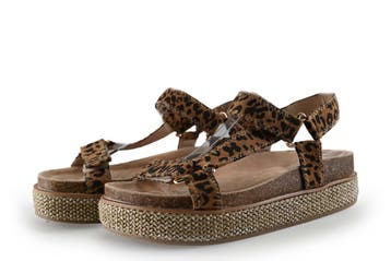 Poelman Espadrilles in maat 38 Bruin, Poelman, Bruin, Verzenden, Zo goed als nieuw