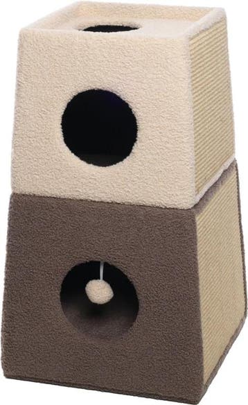Krabton Doddo – Beige/Taupe Krabmeubel voor Katten, Verzenden, Nieuw
