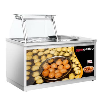 GGM Gastro | Frituurtafel - 1400x700x(H)850-1320mm | 25 |, Verzenden, Nieuw in verpakking, Fornuis, Frituur en Grillen