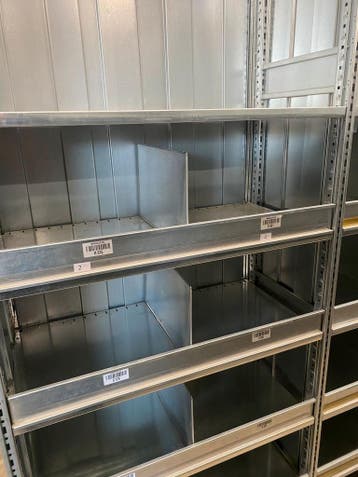 SSI Schafer R3000 onderdelen voor 500mm diep, gebruikt -, Zakelijke goederen, Ophalen of Verzenden