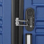 Harde Kofferset Rome - 3-Delig - ABS - Blauw, Sieraden, Tassen en Uiterlijk, Koffers, Verzenden, Nieuw