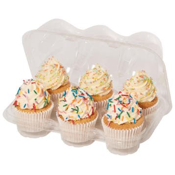 PME Plastic Cupcakehouders (6) Set/3, Verzenden, Nieuw