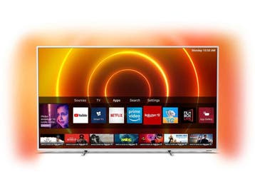 Philips 75PUS7855/12 - Smart TV - 75 4K Ultra HD - Zilver, Verzenden, Nieuw, Philips