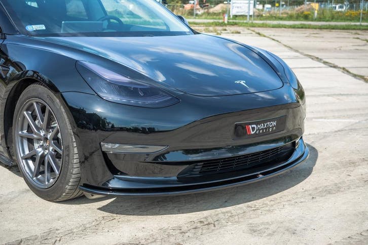 Front Splitter Tesla Model 3, Auto diversen, Tuning en Styling, Verzenden