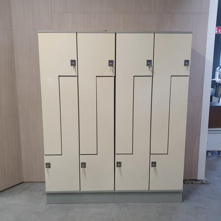 8-deurs Oostwoud Z-lockerkast - 195x160x50 cm, Huis en Inrichting, Kasten | Lockerkasten, Ophalen of Verzenden