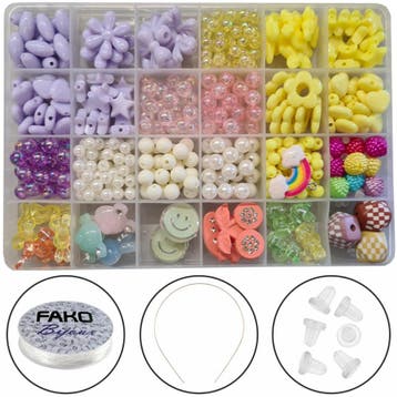 Fako Bijoux - Kralen Set Pastel - Acryl - Sieraden Maken -, Verzenden, Nieuw