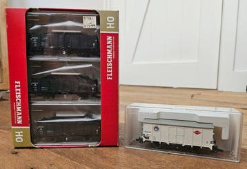 Fleischmann H0 - 521209/534144 - Modeltrein goederenwagon, Nieuw