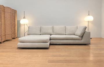 NIEUW BB Italia Charles Hoekbank + GARANTIE | NP €17.500, 250 tot 300 cm, Hoekbank, Nieuw, Ophalen of Verzenden