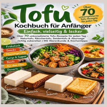 Tofu Kochbuch Für Anfänger – Einfach, Vielseitig & Lecker, Ophalen of Verzenden, Nieuw, Nora Kaffmann
