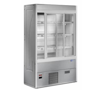 RVS Wandkoeling met glazen schuifdeuren - Air Forced - LE..., Verzenden, Nieuw in verpakking