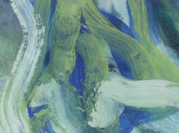 Robert Zandvliet (1970), Compositie in groen en blauw, Antiek en Kunst