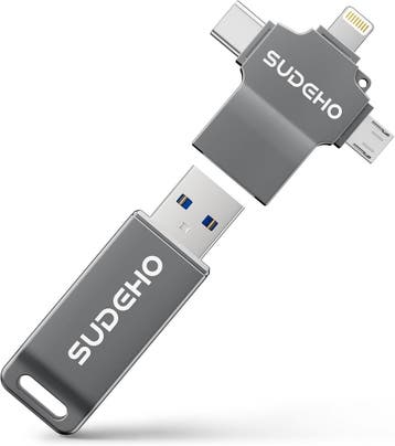 Flashdrive 128GB iPhone/Android | Tweedekansje OP=OP, Ophalen of Verzenden, Zo goed als nieuw, SUDEHO, 128 GB