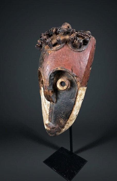 Masque Fang - Giftand - Gabon, Antiek en Kunst, Kunst | Niet-Westerse kunst