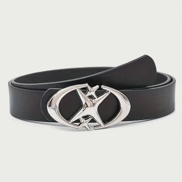Stijlvolle Unisex Riem met Ovalen Kruis Gesp - Duurzaam en V, Kleding | Dames, Verzenden, Nieuw
