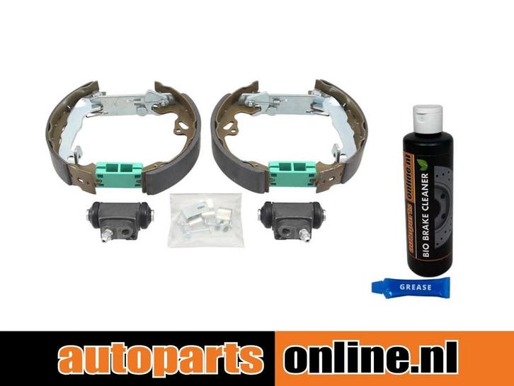 Remschoenset + wielremcilinders + montage set Ford Focus ach, Auto-onderdelen, Besturing, Nieuw, Ford, Verzenden