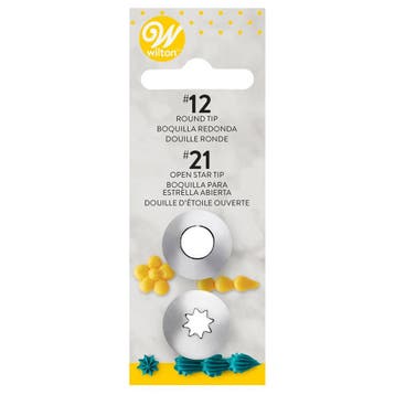 Wilton Spuitmondjes Set/2 #012, #021, Verzenden, Nieuw