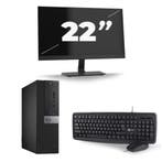 Dell Optiplex 3040 SFF -   i3-6e  - 8GB  - 256GB  + 1x 22 in, Computers en Software, Windows Laptops, Qwerty, Verzenden, 8 GB