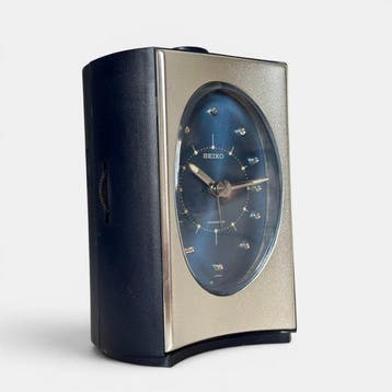 Wekker, Bureauklok - Seiko Transistor Space Age Plastic -