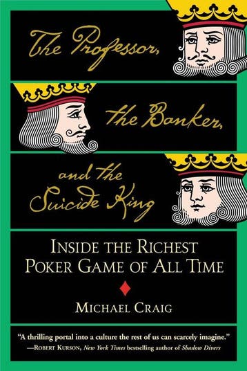 The Professor, the Banker, and the Suicide King, Verzenden, Gelezen, Michael Craig