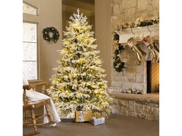 Coast Kerstboom 180 cm - Besneeuwd - 350 Warmwitte LED -, Diversen, Kerst, Verzenden, Nieuw