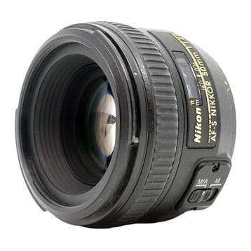 Nikon AF 50mm f/1.4 Nikkor objectief -Tweedehands, Verzenden, Zo goed als nieuw, Standaardlens