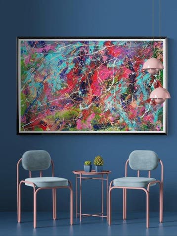 Luc Mora - Color drift - XXL, Antiek en Kunst
