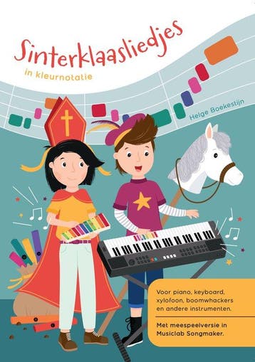Sinterklaasliedjes in kleurnotatie / Liedjes in kleurnotatie, Verzenden, Gelezen, Helge Boekestijn
