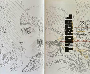 Thorgal T38 + dédicace + bandeau - Edition Spéciale FNAC - C, Boeken, Nieuw