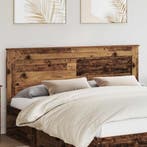 vidaXL Hoofdbord met hoofdeinde Oud Hout 200 cm Bewerkt hout, Huis en Inrichting, Slaapkamer | Bedden, Verzenden, Nieuw, Bruin