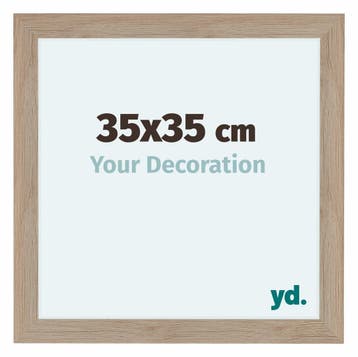 Fotolijst 35x35 cm - Eiken Licht - MDF - Como, Verzenden, Nieuw