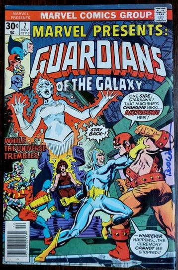 Marvel Presents Guardians of the Galaxy #7 - Signed by Bob, Boeken, Strips | Comics, Nieuw