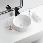 SALE - Venta 37 - Mat wit - Waskom -  -  - Keramiek -  Rond, Ophalen of Verzenden, Nieuw