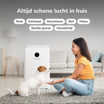 2dekans | Bloomfold Luchtontvochtiger en Luchtreiniger - 16L, Ophalen of Verzenden, Gebruikt