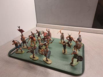 Elastolin - Militaire miniatuur beeldjes - Soldats romains, Nieuw