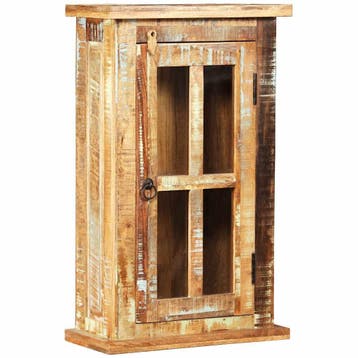 vidaXL Wandkast 44x21x72 cm massief gerecycled hout, Huis en Inrichting, Verzenden, Nieuw